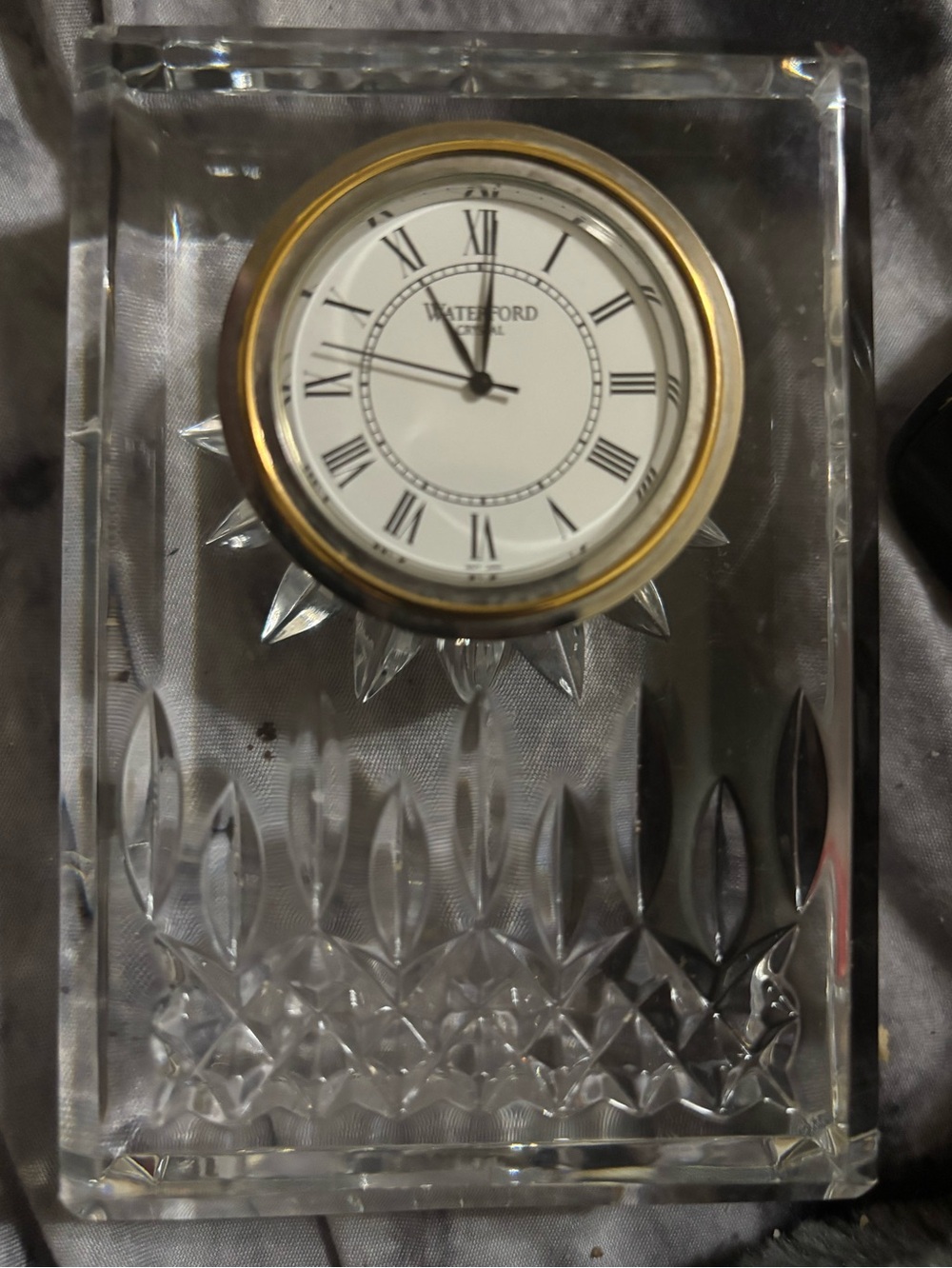 Waterford Crystal Lismore 4.5″ Clock